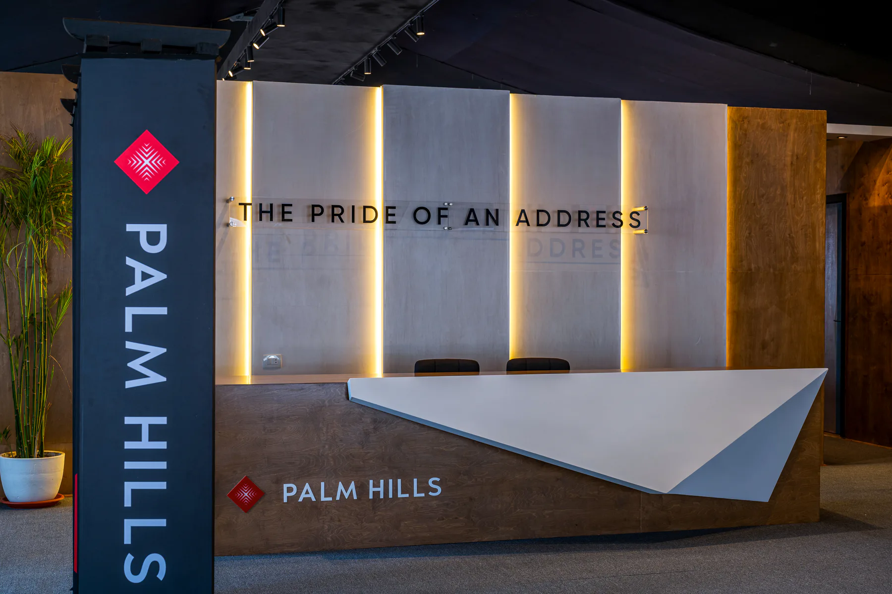Palm Hills Sales Spaces experience